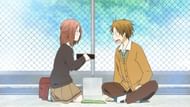 Kaori Fujiyama and Yuki Hase as seen in the anime One Week Friends (Image via Studio Brain's Base)